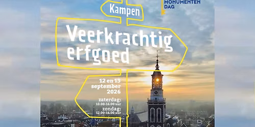 Open Monumentendag Gemeente Kampen — open-dag in Kampen
