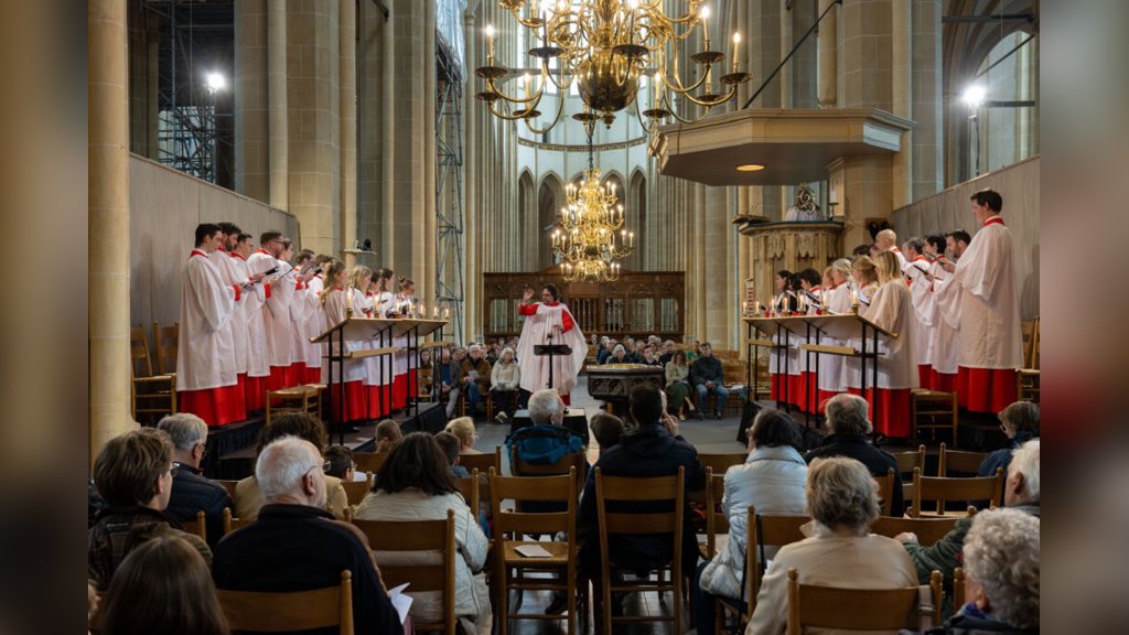 Een Choral Evensong door de Kampen Cathedral Singers in Kampen