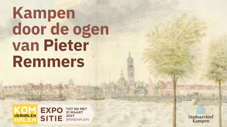 Stadsarchief Kampen zet Pieter Remmers in de schijnwerpers
