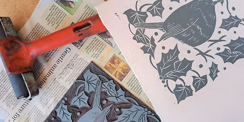 Workshop Lino Kerstornament — open-dag in Kampen